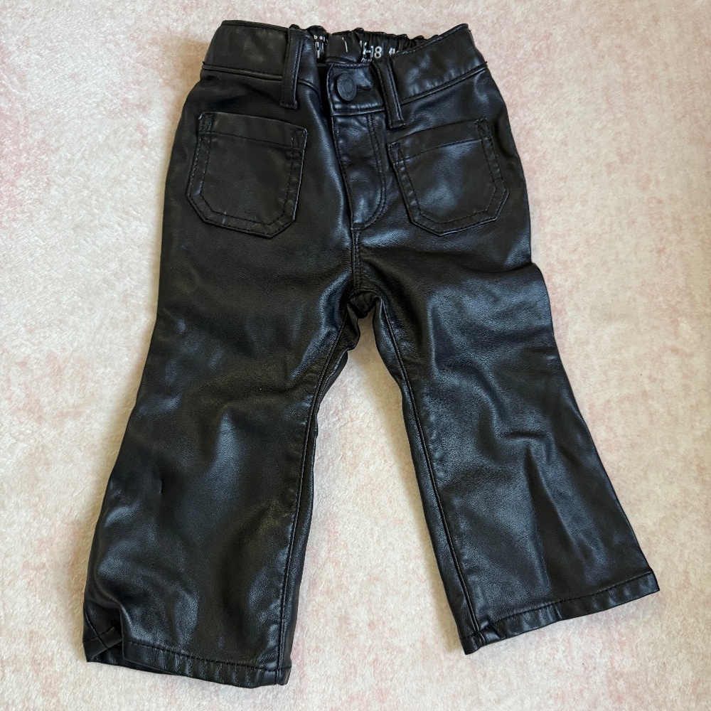 Baby Gap faux leather pants